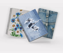Load image into Gallery viewer, Flowers notebook 2#