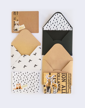 Load image into Gallery viewer, Set of 3 cards & envelopes