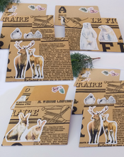 Load image into Gallery viewer, Small envelope &amp; card - Deer
